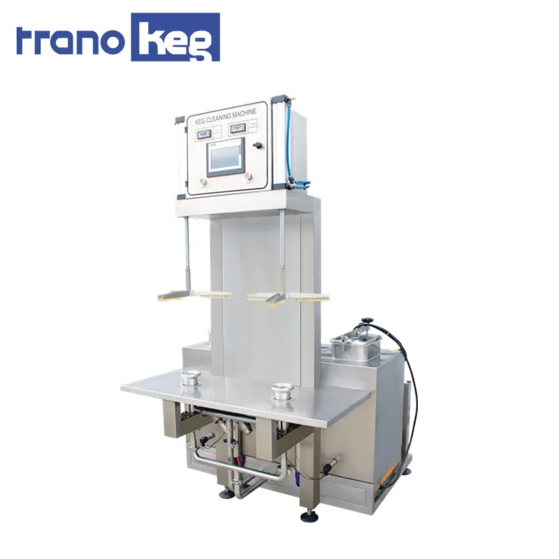 product-Trano-one station Semi Beer Keg Filling Machine Automatic Equipment beer keg Filling machine-2