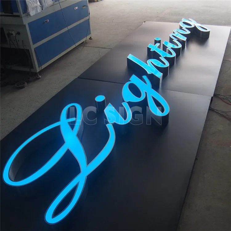 Popular Led Acrylic Luminous Letters Shop Open Sign,Laser Cutting ...