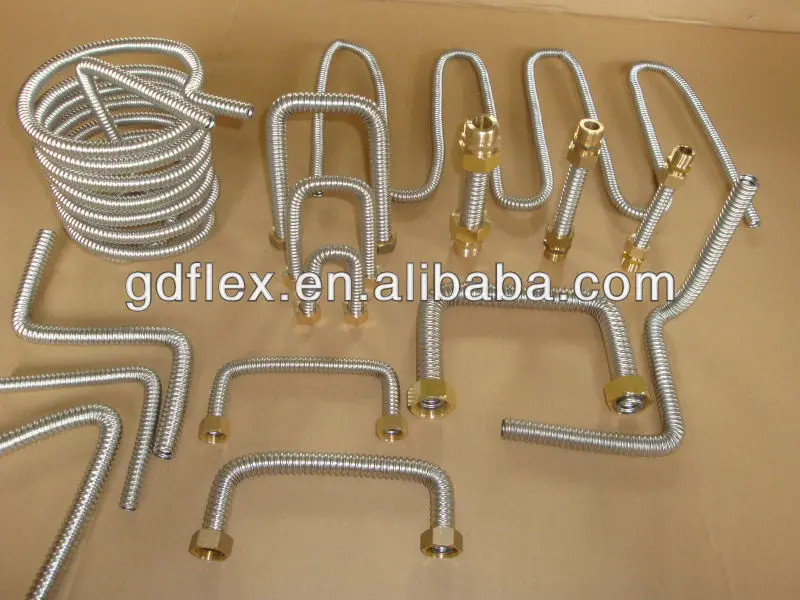 corrugated stainless steel tubing