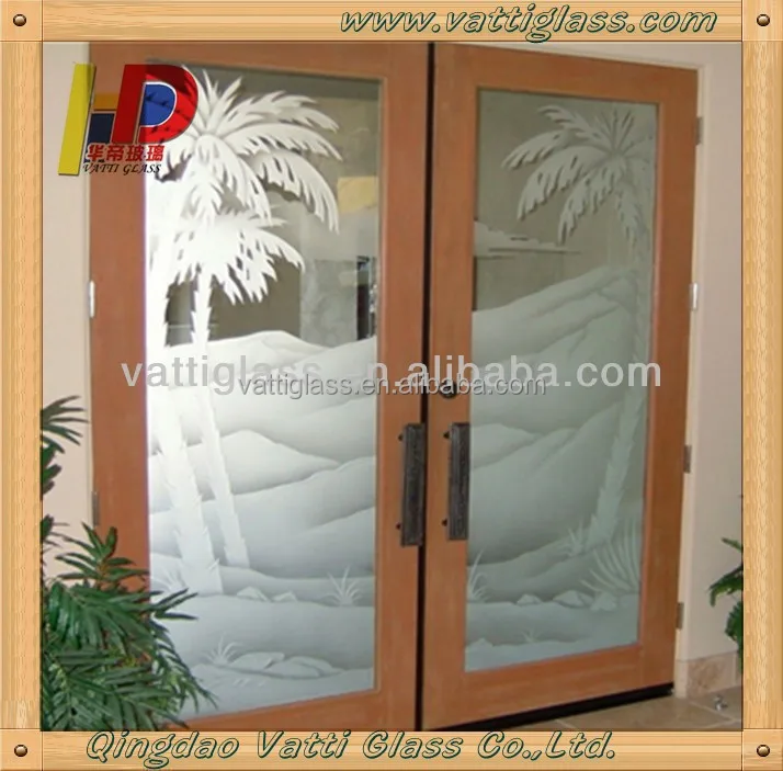 decorative frosted glass interior doors