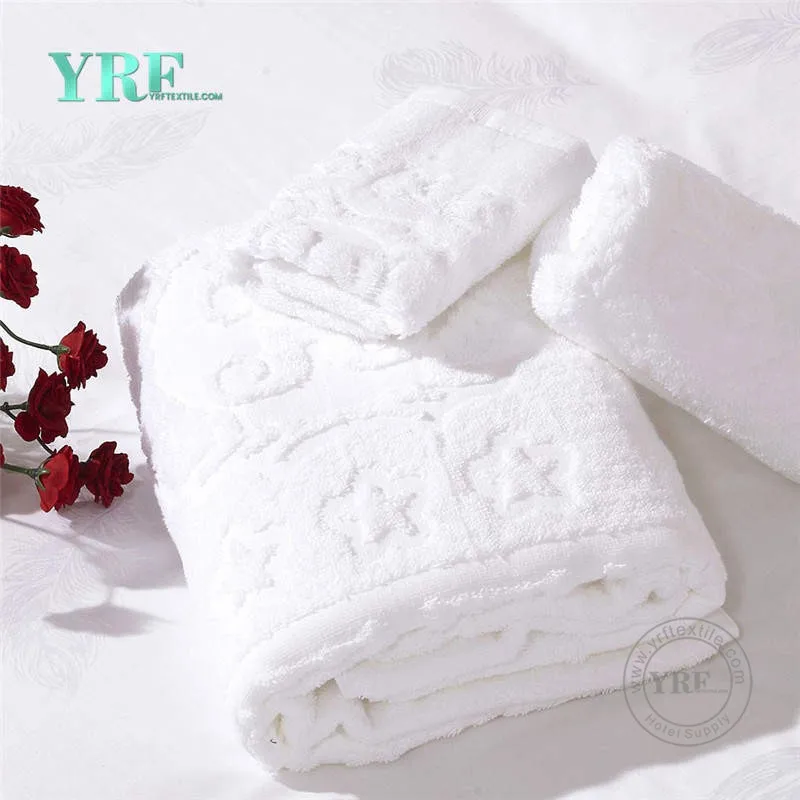 Yrf Wholesale White Color Thin Cotton Hotel 21s Bath Towels For Sale