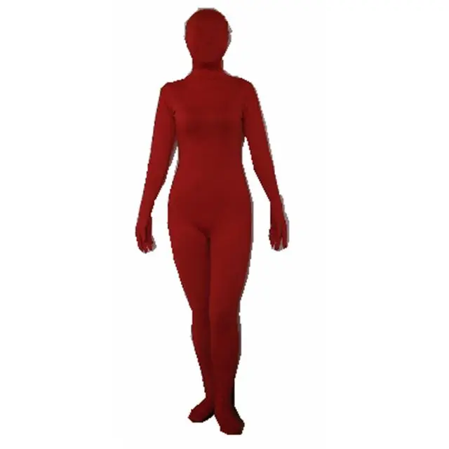 red zentai
