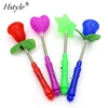 24CM Glow Star Flower Rose Heart LED Glowing Stick Flashing Light Festival Concert Wedding Birthday Party Favors SL002