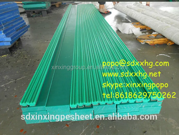 Uhmwpe Chain Guides/polyethylene Conveyor Roller Chain Guides/peuhmw