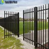 China supplier outdoor decoration Application forged iron fence design wrought iron fence gate