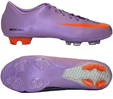 nike mercurial purple and orange