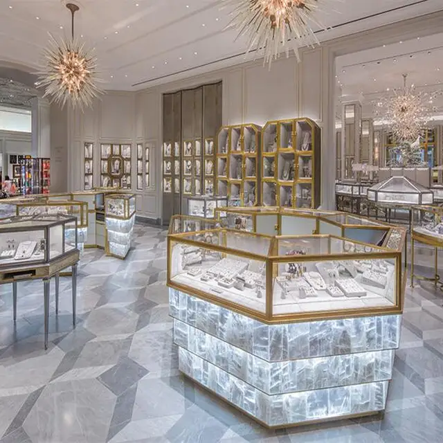 beads necklace stand jewelry display cabinet / jewellery shop