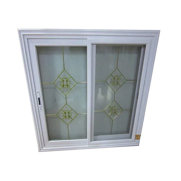 Ghana Modern Style Aluminium Frame Sliding Glass Window With Mosquito