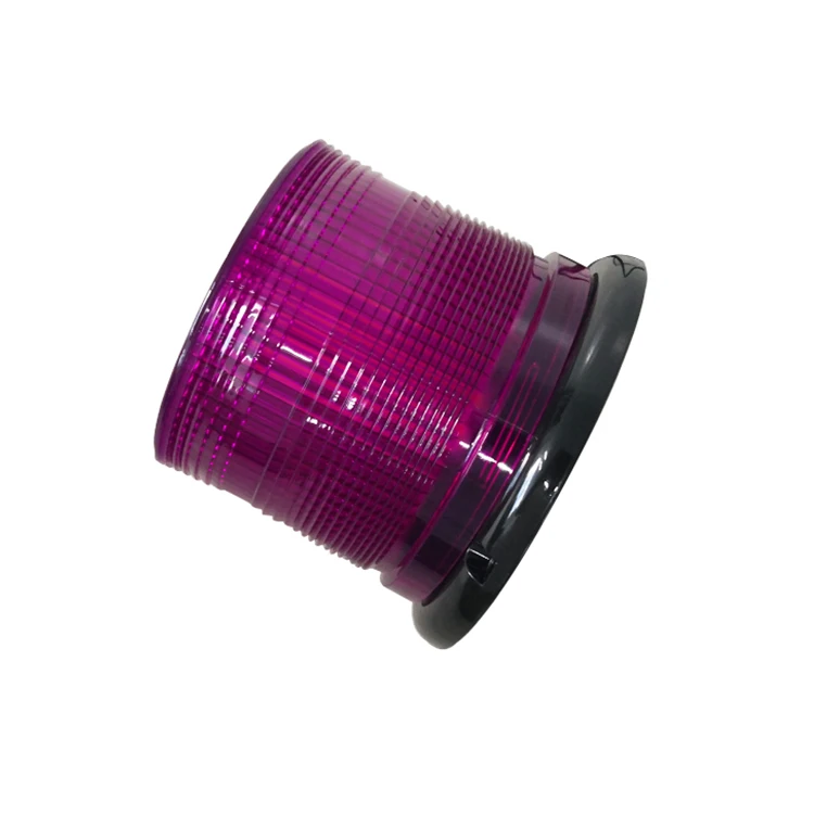 Dc12v 24v 60w Rotating Strobe Led Beacon Light Purple For Car Truck