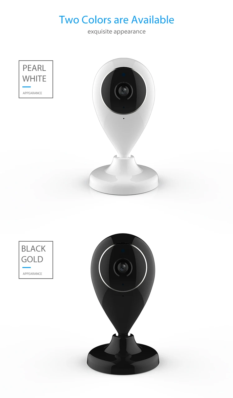 alexa echo compatible smart home indoor 720P mini wifi tuya camera