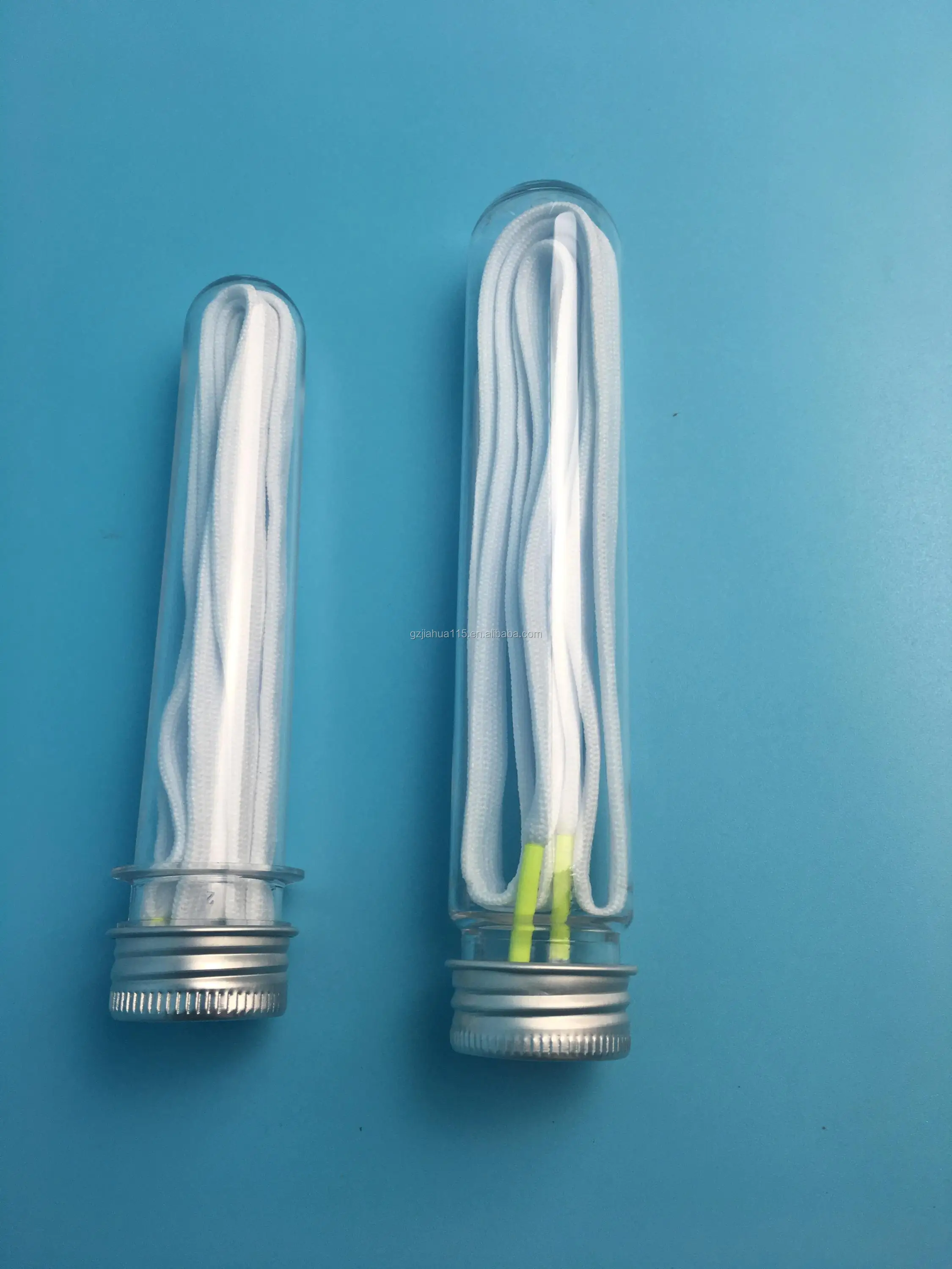 Transparent Shoelace Packaging Tube With Screw Lid Buy Shoelace