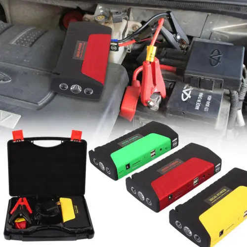 Car jump 50800 Portable Jumper Starter with air compressor 600A Emergency Battery Booster Charger