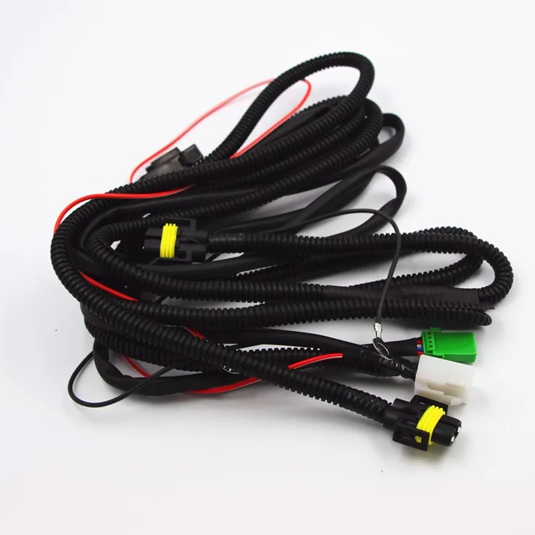 Dao H4 Waterproof Bi Xenon Harness Hi Low Relay Wire H4 Hid Bi-xenon ...