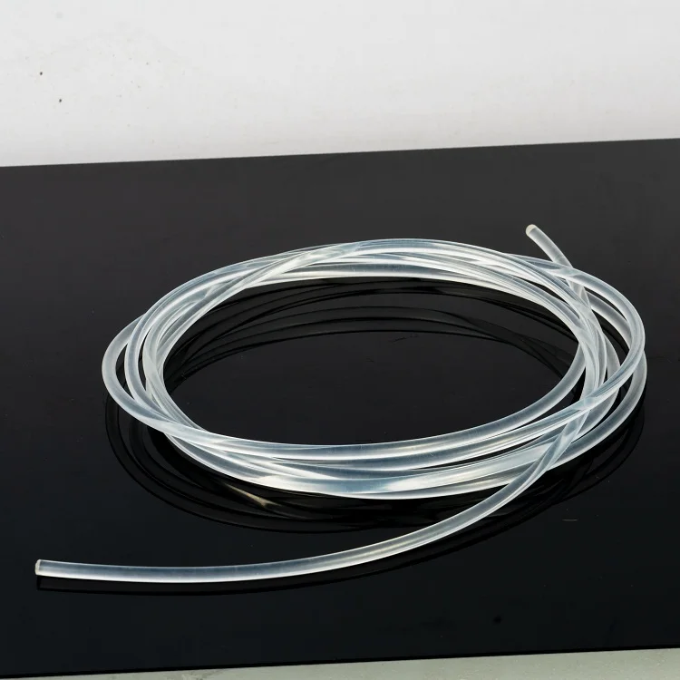 Transparent 3mm plastic fiber optic cable for swimming pool or inside car lighting decoration