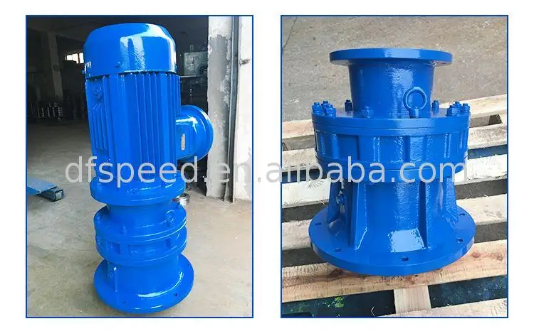 reducer with flange arrangement