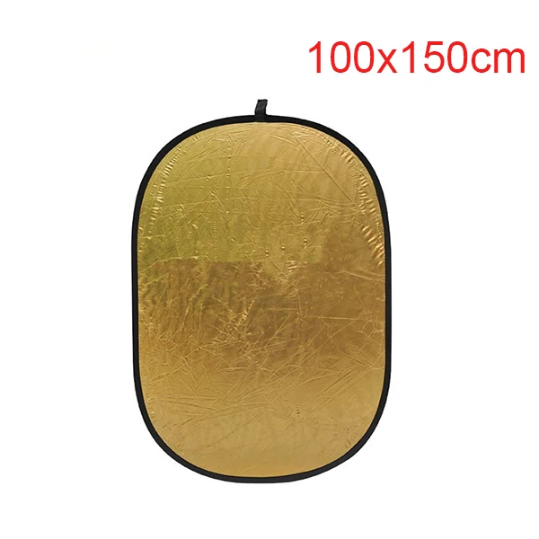 2 in 1 100 x 150cm Photography Gold Silver Light Mulit Collapsible Portable Photo Reflector for Studio Flash Lamp (10).jpg