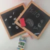 New double sides felt letter board display letterboard wooden crafts