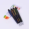 Stationery suppliers wholesales press style plastic advertising ballpoint pens