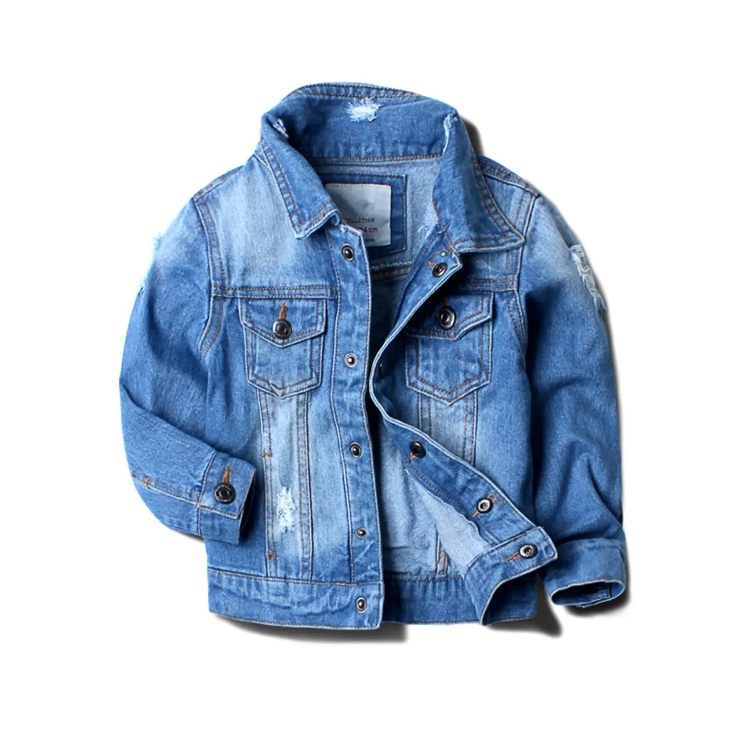 Joseph Papa 3-11Yrs Baby Boys Girls Cotton Winter Fashion Jacket Outwear Boys Fur Winter Warm Coat