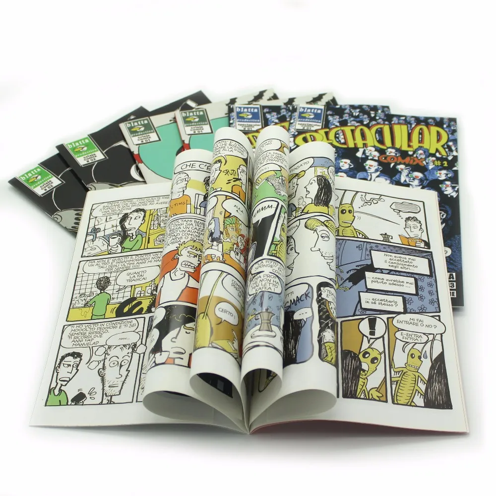 Full Color Coated Art Paper Adult Comic Book Printing Adult Comic