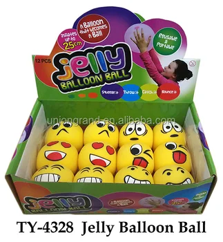 can you fill jelly balloon ball with water