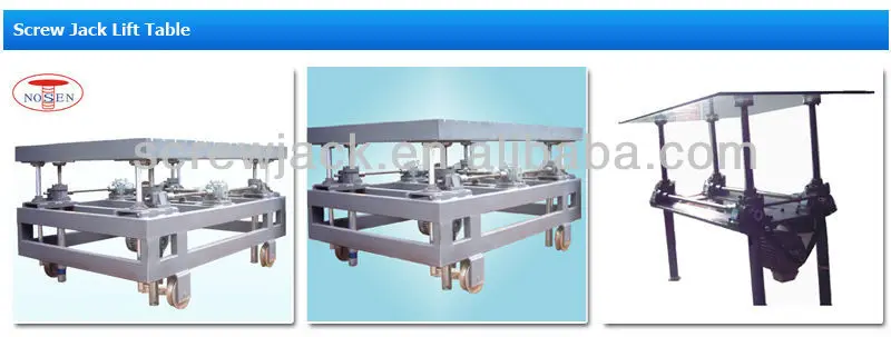 NOSEN Design Lifting Table Motorized Screw Jack with AC motor 