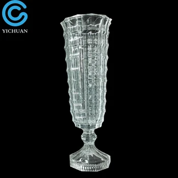 Terrarium Flower Glass Tube Vase Crystal Round Clear Glass Vase