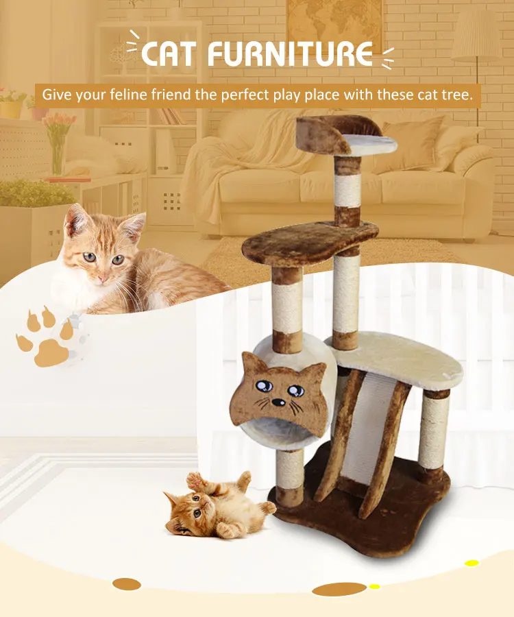 Wholesale Variety Styles Factory Price Cat Tree Parts With Standard