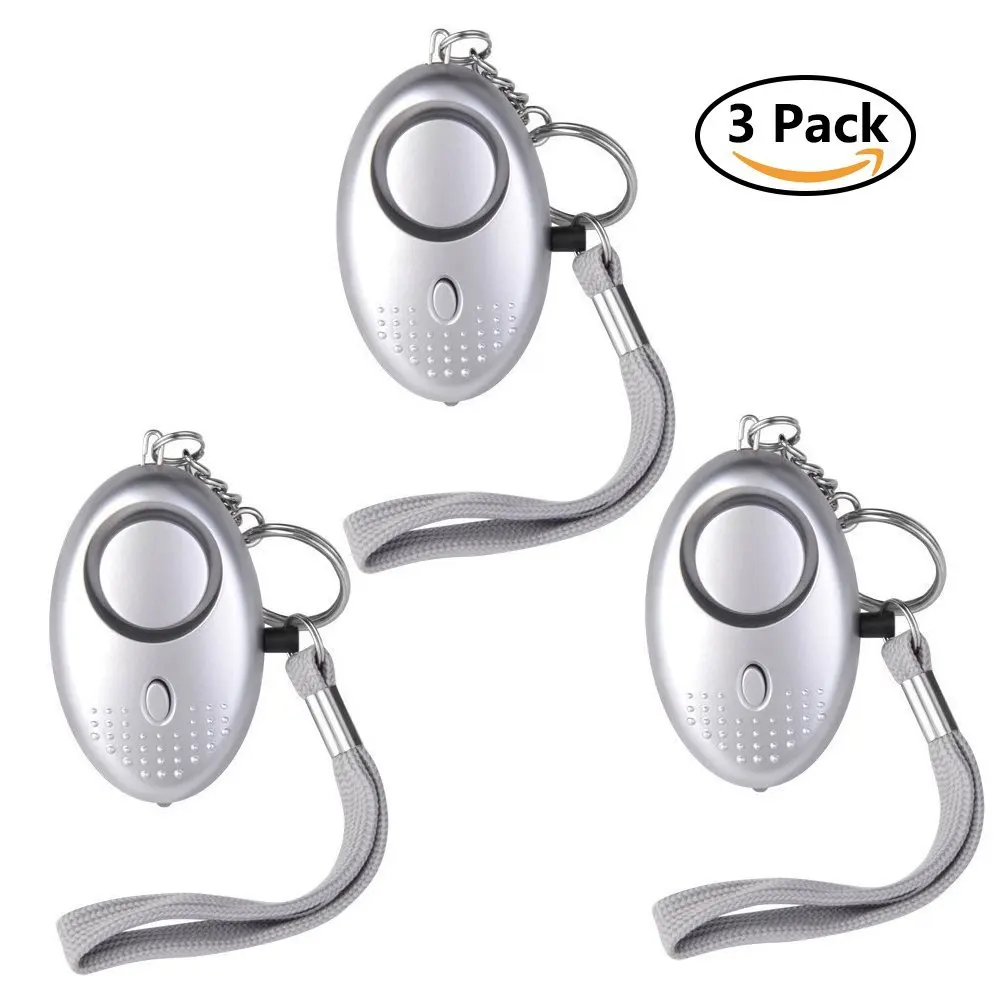 Personal Portable Security Alarms with LED Lights PECHAM Safesound Personal Alarm Keychain 130dB Personal Safety Alarms for Women Self Defense