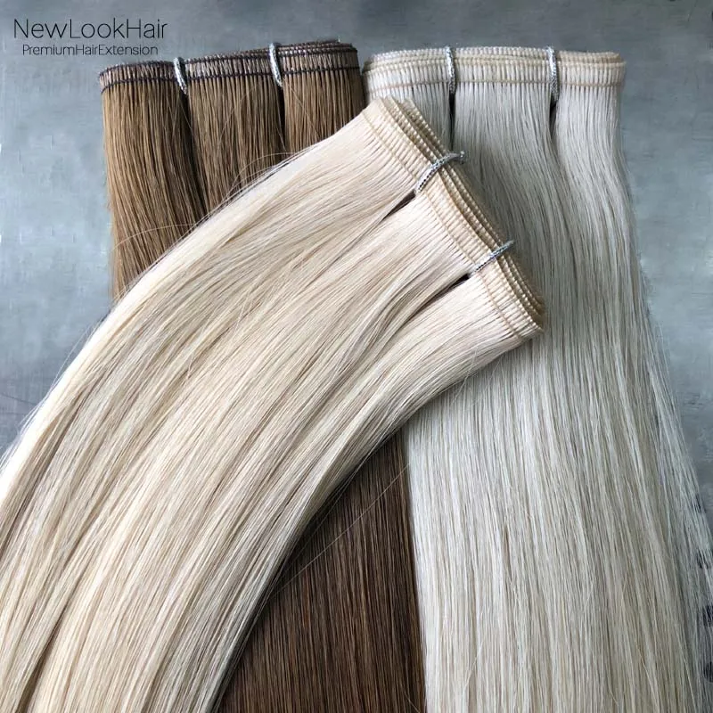 New Double Drawn Flat Track Russian Remy Human Hair Weave 100g Invisible  Skin Pu Weft Hair Extensions - Buy Remy Hair Weave,Russian Flat Weft,Hair  Extension Product on 