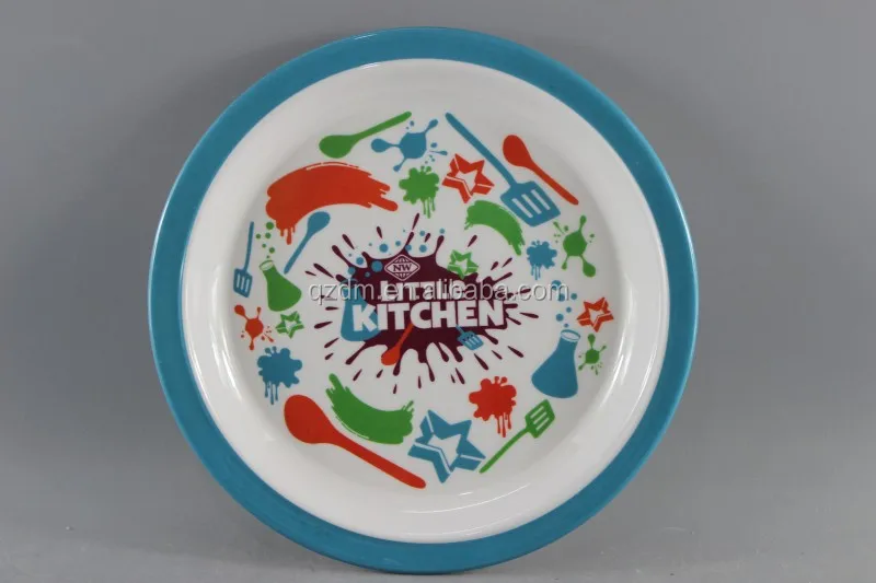 Unbreakable Melamine Kid's Dinner Plate LFGB
