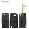 remote car key shell for Pegueot Partner Expert 807 II 207 308 SW 407 308CC