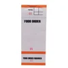 Colorful classic order book guest check with perforation and number coding