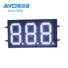 3 桁 12 インチ屋外大きな LED カウンター LED ガス価格チェンジャー Alibab エクスプレスカスタム Led 看板