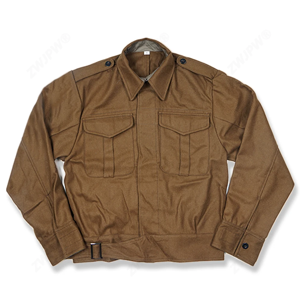 ZWJPW-WW2 Reproduktion WW2 P37 UK Armee Denison Hf-0, Hf-1 Freien Woolen Jacke ZWJPW WW2