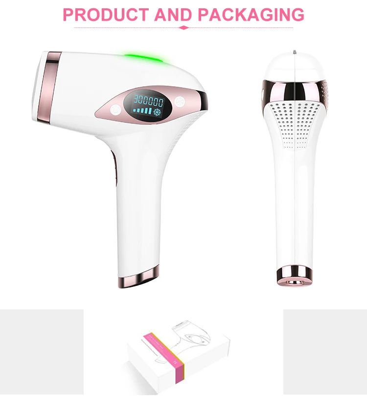 Rechargeable ice laser ipl hair removal machine