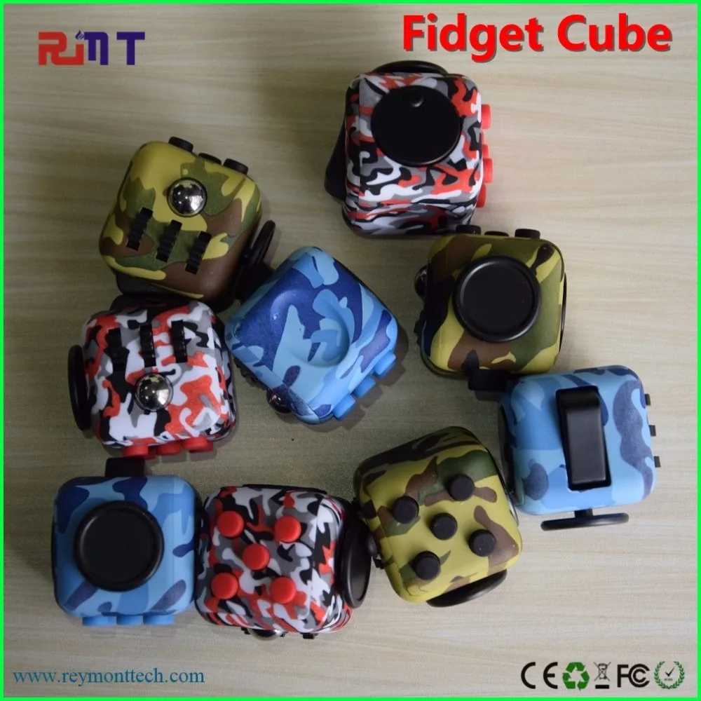 Alibaba Usa Fidget Cube Camo Bule Green Red Pink Hot Selling Alibaba Usa Fidget Cube Camo Bule Green Red Pink Hot Selling