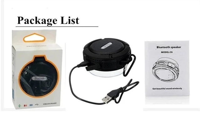 Out Door Bass stereophony bt speaker Wireless hands free with Mountaineering hook (EB078) - ANKUX.COM