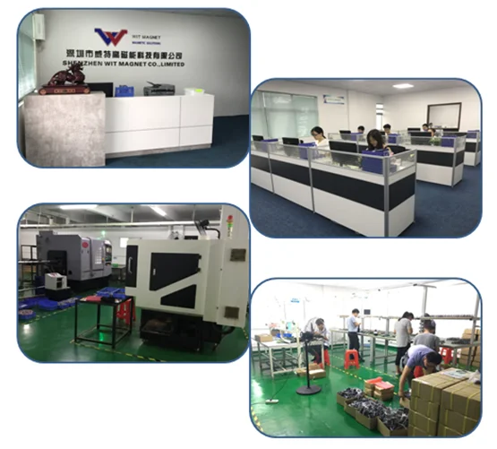 magnets with mu-metal magnetic shield