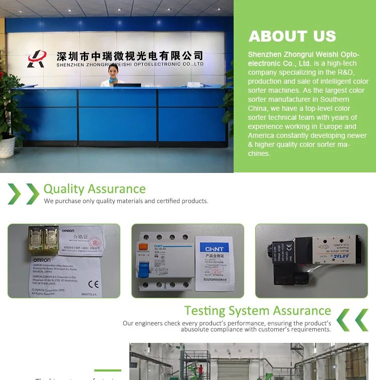 Small Rice Color Sorter Machine Manufacture In China,wholesales Intelligent Electronic Mini Rice Color Sorter Price