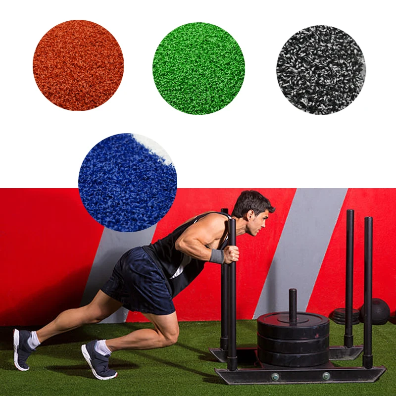 Synthetic Artificial Gym Indoor Crossfit Sled Push Grass With Mat Buy Synthetic Artificial