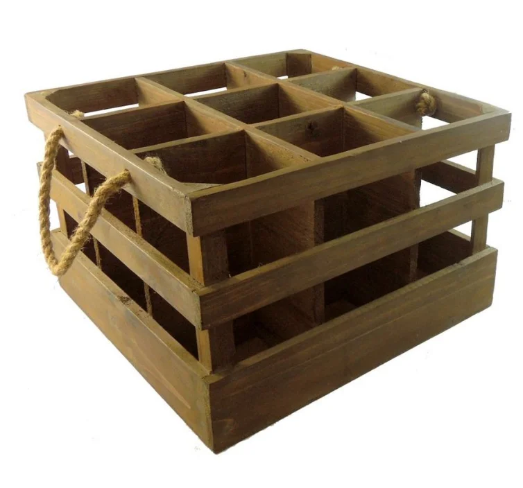 Handmade Natural Cheap Wholesale Wooden Milk Crates Buy Wooden Milk