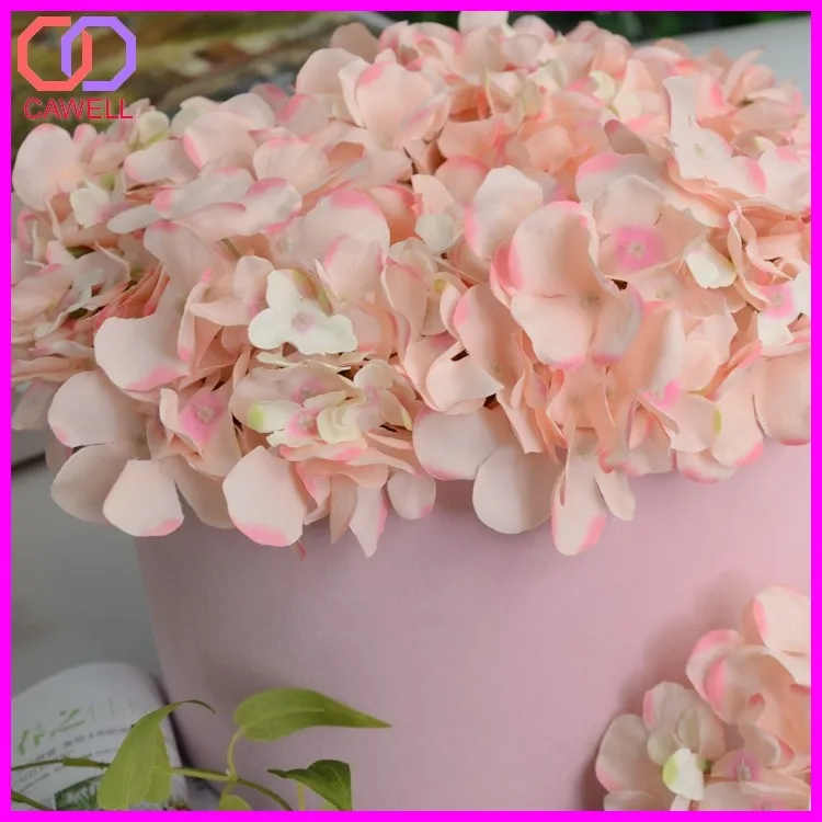 Wholesale Peach Color Silk Flowers Artificial Hydrangea Buy