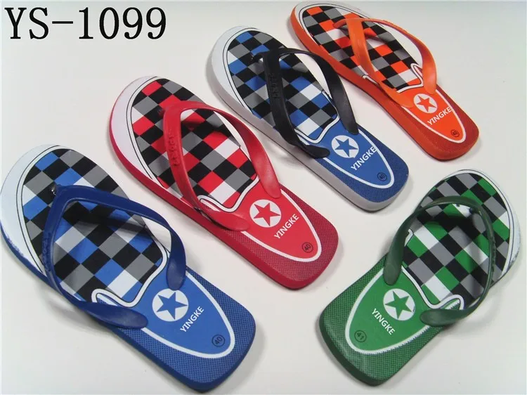 Promotional popular fashion wholesale beach custom flip flop slipper men