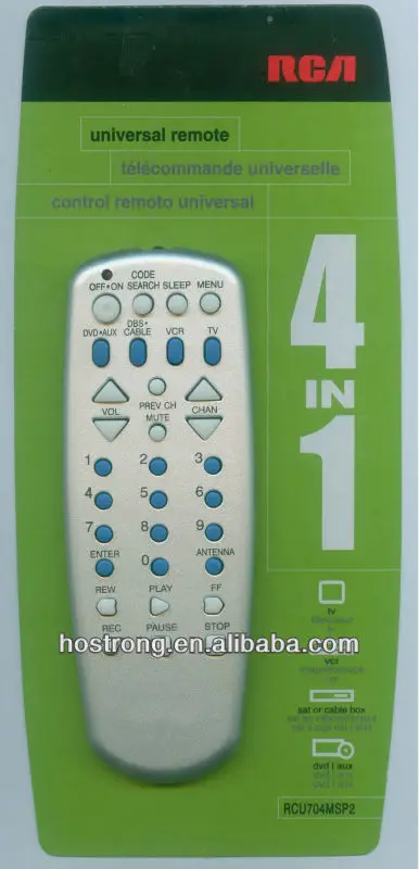 rca universal remote control