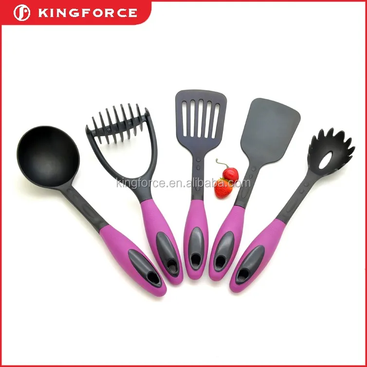 High Quality Nylon Cooking Small Soup Ladle With Plastic Handle