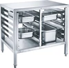 Work Table For Bakery Equipment Stainless Steel Base Stand Table For GN Food Pan Equipment