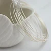 Electric material 14 gauge silver nickel wires