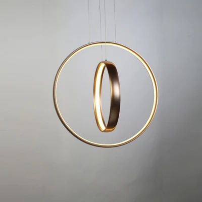American style simple chandelier iphone gold 4 lamp candle lamp dining room bedroom Pendant lamp