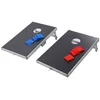 Outdoor leisure time family garden game custom cornhole with bean bag toss game aluminum table